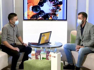 Антон Мачалов в телевизионном шоу Национальной вещательной компании 