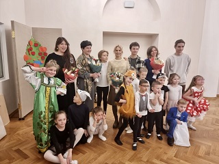 Новогодний праздник в Малом театре России